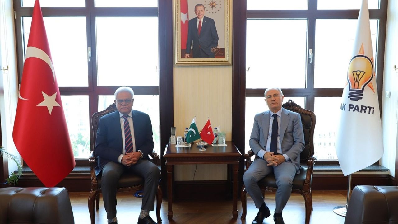 AK Parti Genel Başkanvekili Efkan Ala, Pakistan Büyükelçisi ile Görüştü
