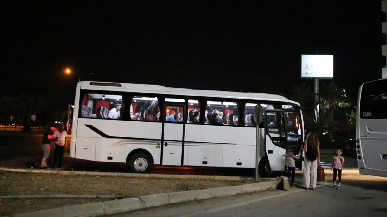 Alanya'daki Otelde Yangın Panic Yaratmadı
