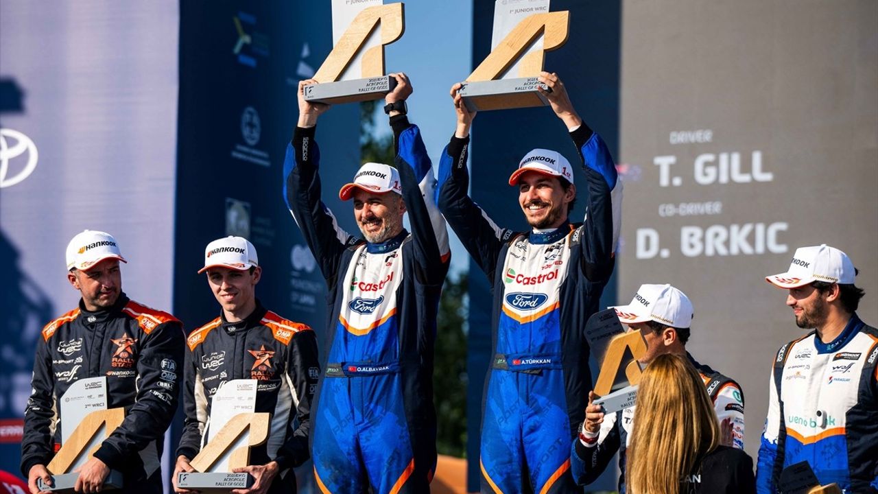 Ali Türkkan'dan Tarihi JWRC Zaferi