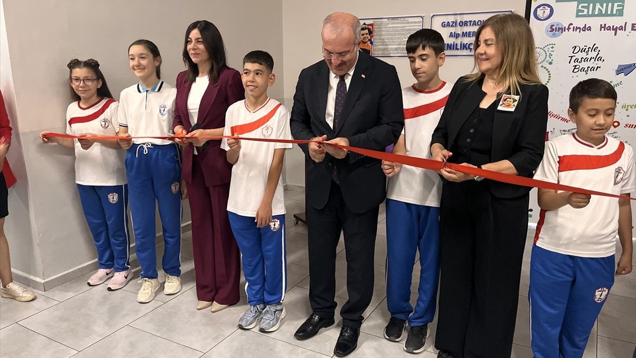 Alp Mercan'ın İsim Verildiği Yenilikçi Sınıf Açıldı