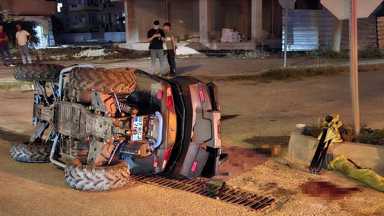 Antalya'da ATV Kazası: 2 Yaralı