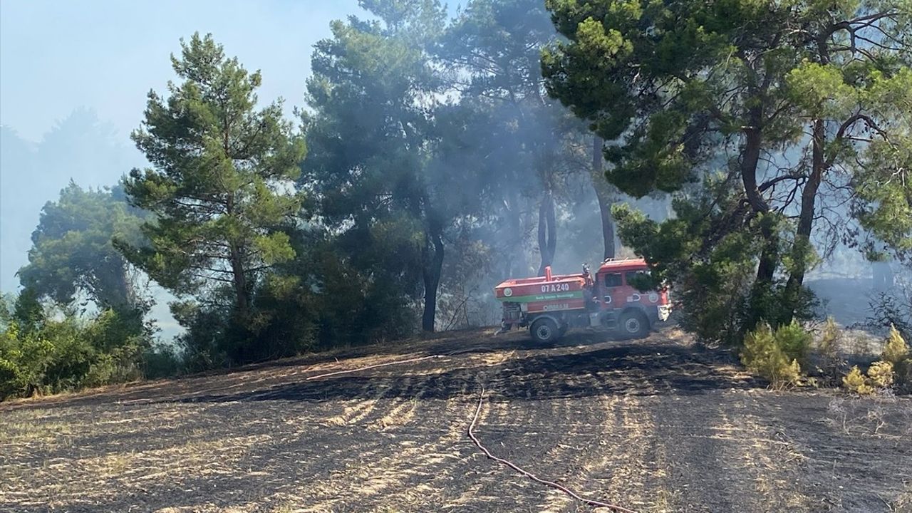 Antalya'da Orman Yangını Kontrol Altına Alındı