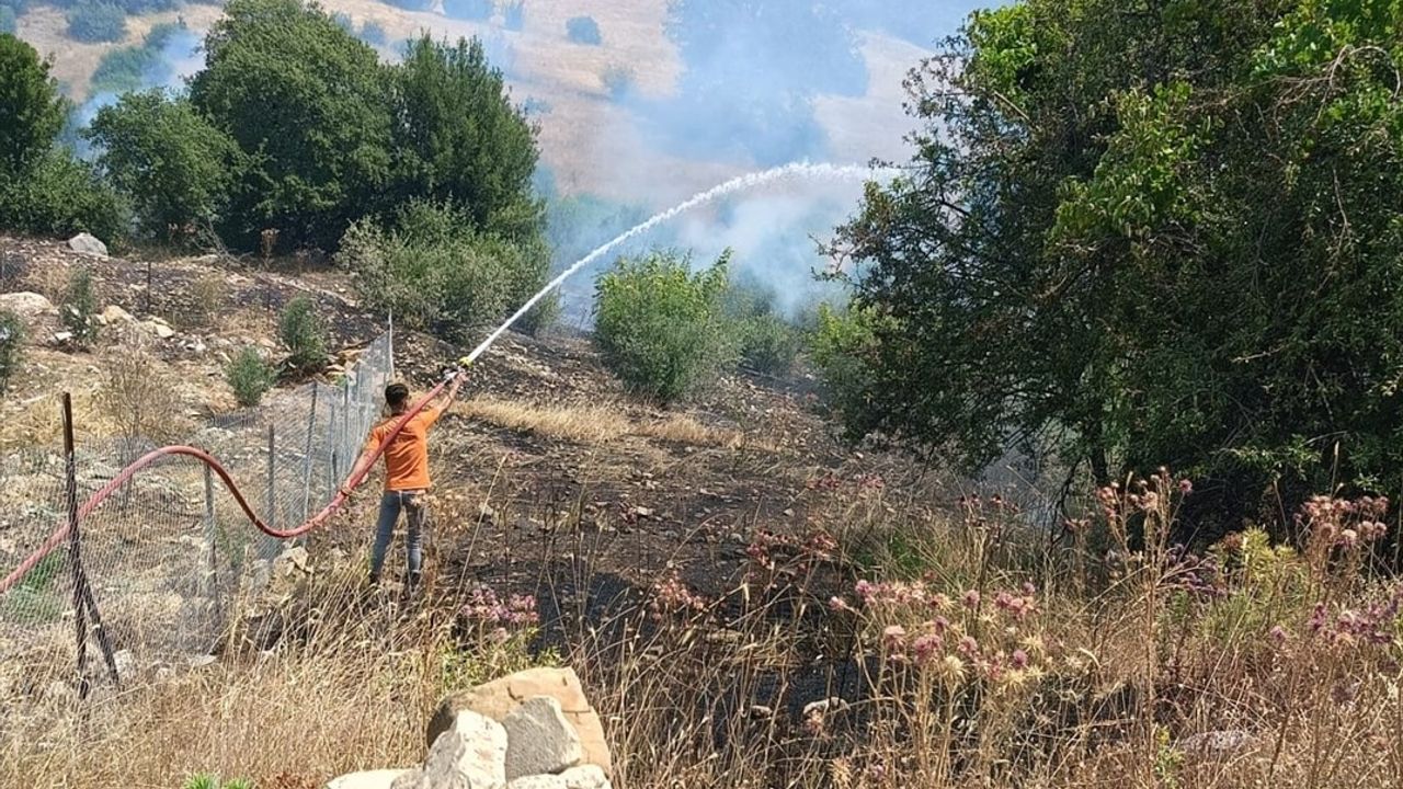 Antalya'da Yangınla Mücadele Devam Ediyor