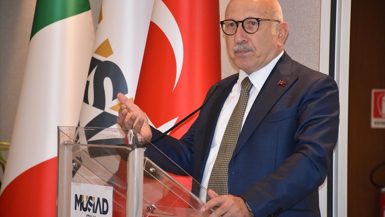 Bakan Kacır, MÜSİAD İtalya Etkinliğinde Türk Sanayisinin Gelişimini Vurguladı