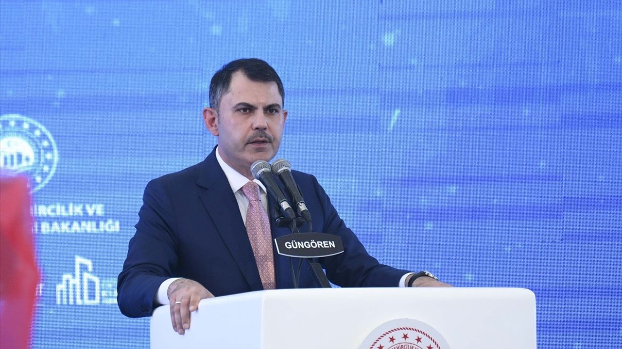 Bakan Kurum: Güngören'de 798 Konutun Anahtarları Teslim Edildi