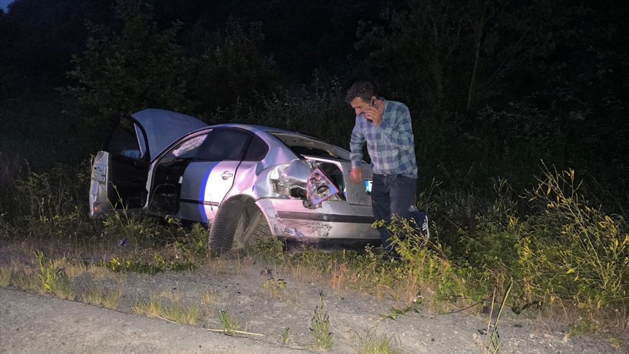 Bartın'da Trafik Kazası: 8 Yaralı