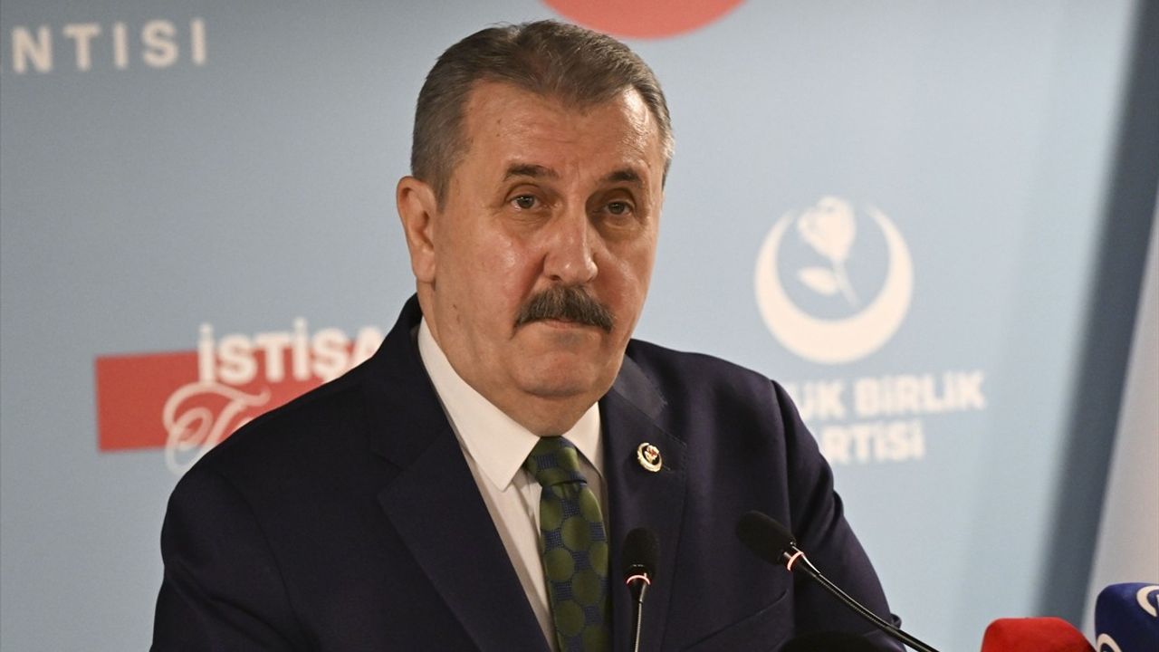 BBP Genel Başkanı Destici'den İsrail'in Saldırısına Sert Tepki