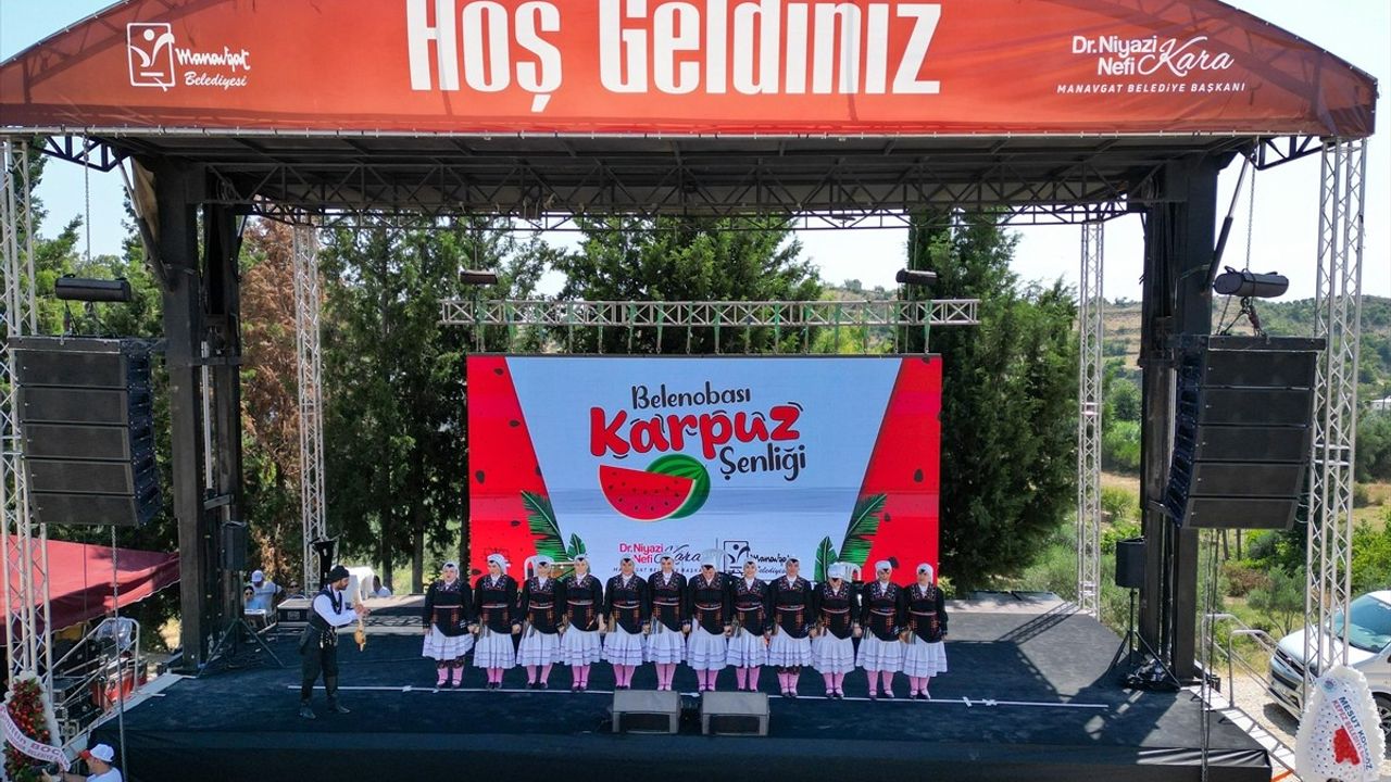 Belenobası Karpuz Şenliği Antalya'da Coşkuyla Gerçekleşti