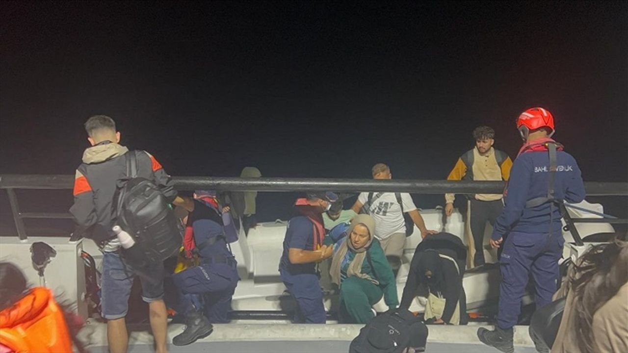 Bodrum Açıklarında 26 Düzensiz Göçmen Yakalandı