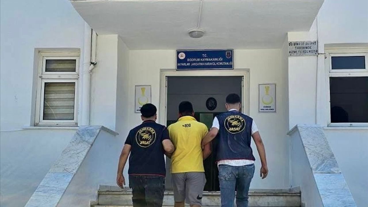 Bodrum'da 16 Yıl Cezası Olan Hükümlü Yakalandı