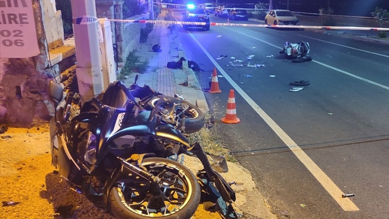 Bodrum'da Motosiklet Kazası: İki Hayat Kaybı