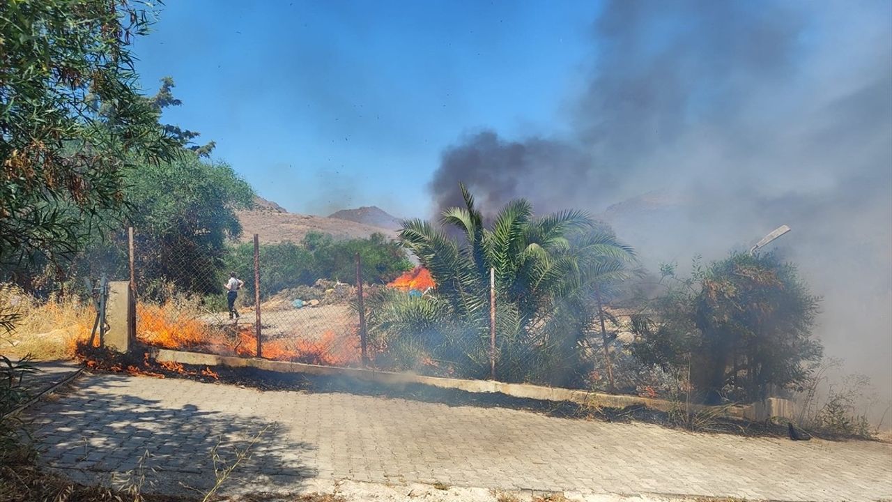 Bodrum'da Yangın Kontrol Altına Alındı