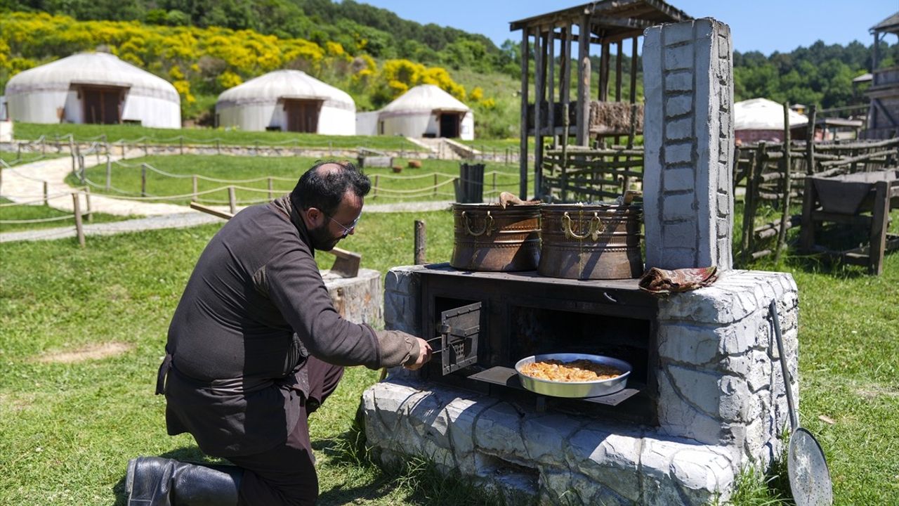 Bozdağ Film Platoları'nda Bayram Şenliği