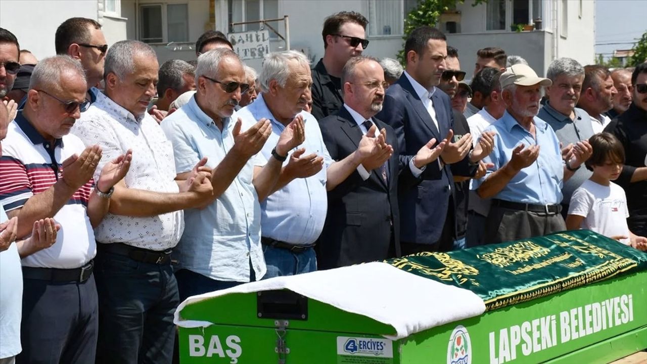 Çanakkale'de Cenaze Töreni: İçişleri Bakan Yardımcısı Turan Katıldı