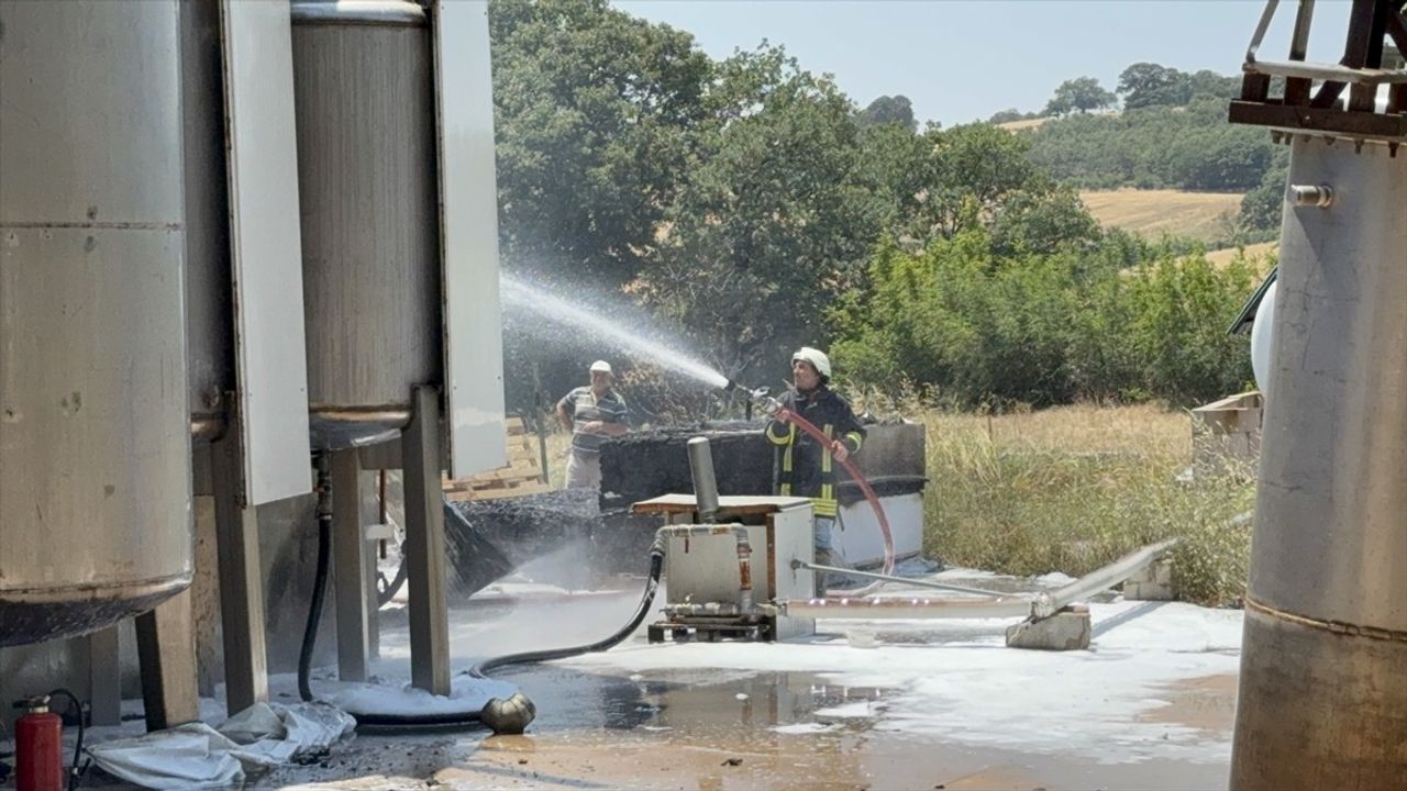 Çanakkale'deki Fabrikada Patlama: 1 Yaralı
