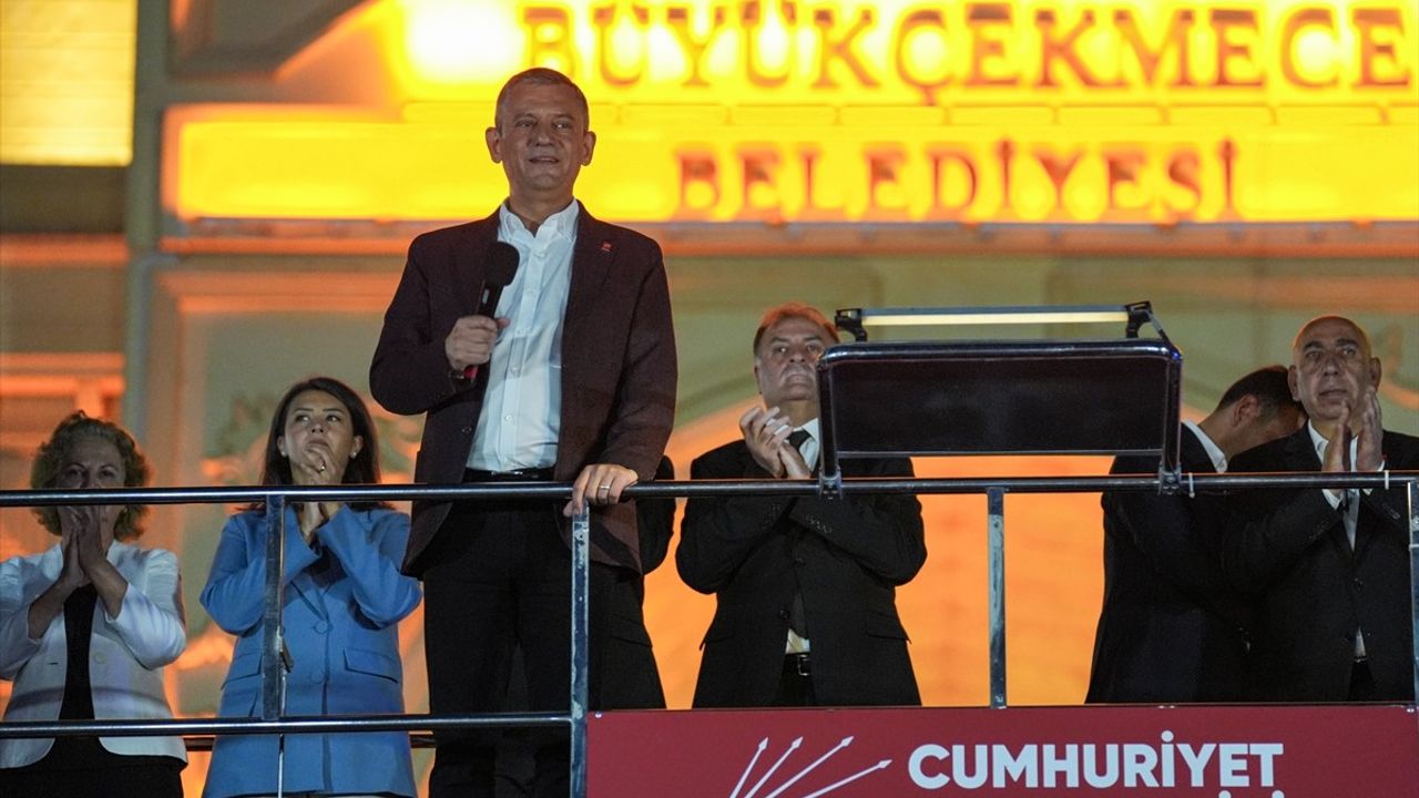 CHP Genel Başkanı Özgür Özel, Büyükçekmece'de önemli açıklamalarda bulundu