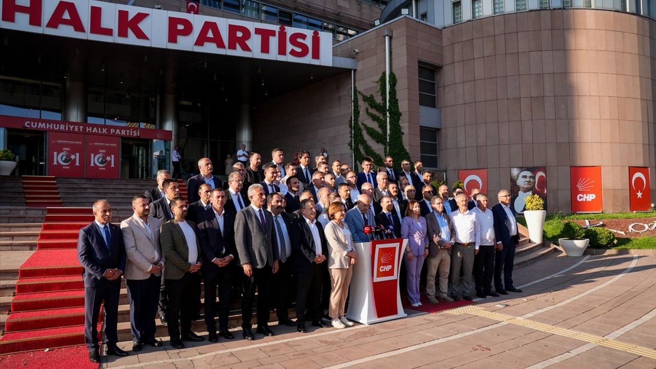 CHP İl Başkanları Ortak Açıklama Yaptı