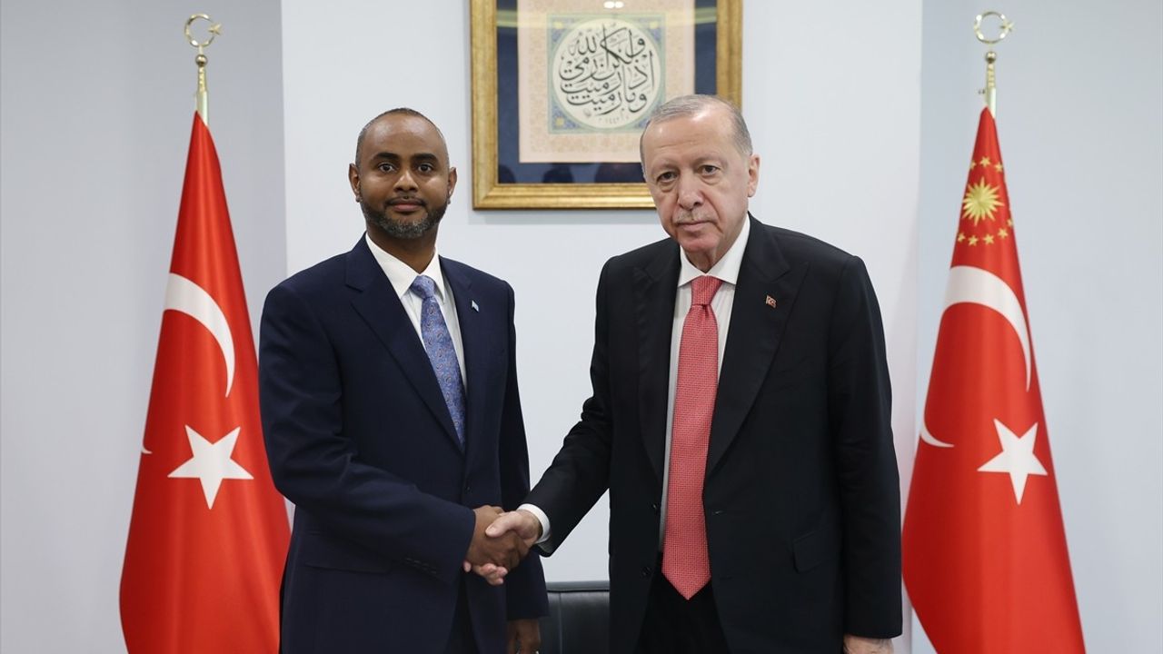 Cumhurbaşkanı Erdoğan, Somali Limanlar Bakanı Abdulkadir Nur'u Ağırladı