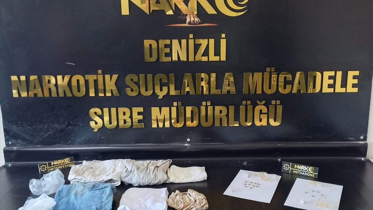 Denizli'de Uyuşturucu Taşıyan Şüpheli Tutuklandı
