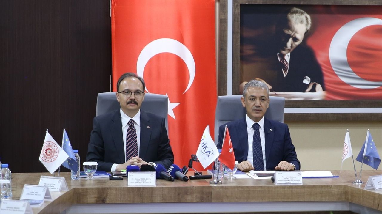 DİKA Yönetim Kurulu Toplantısı Siirt'te Gerçekleşti
