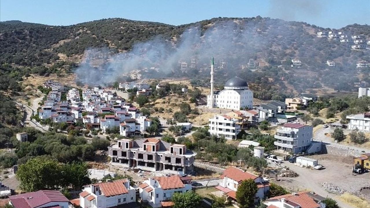 İzmir'de Yangınlar Kontrol Altına Alındı