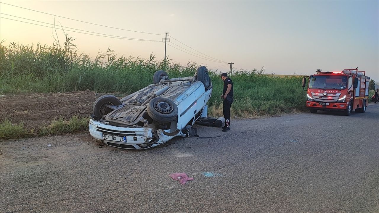 Diyarbakır'da Feci Trafik Kazası: 1 Ölü, 4 Yaralı