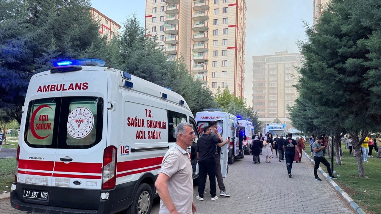 Diyarbakır'daki Yangın ve Müdahale Süreci