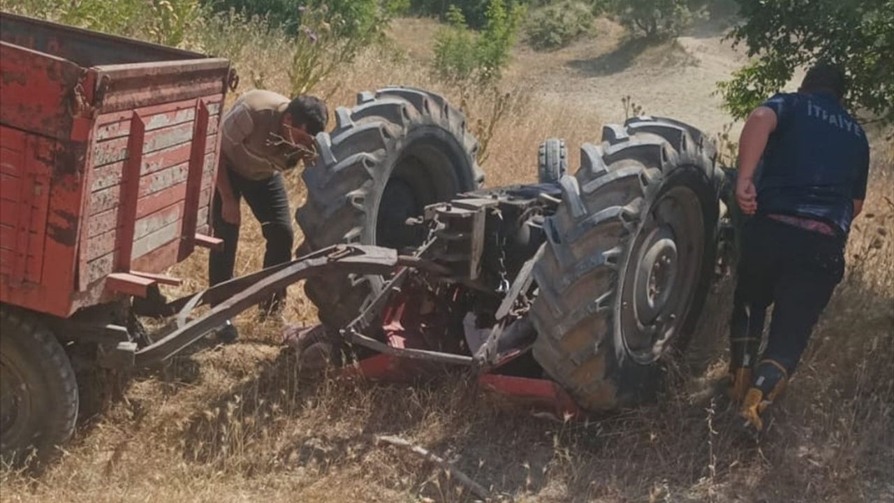 Edirne'de Traktör Devrildi: 78 Yaşındaki Sürücü Hayatını Kaybetti