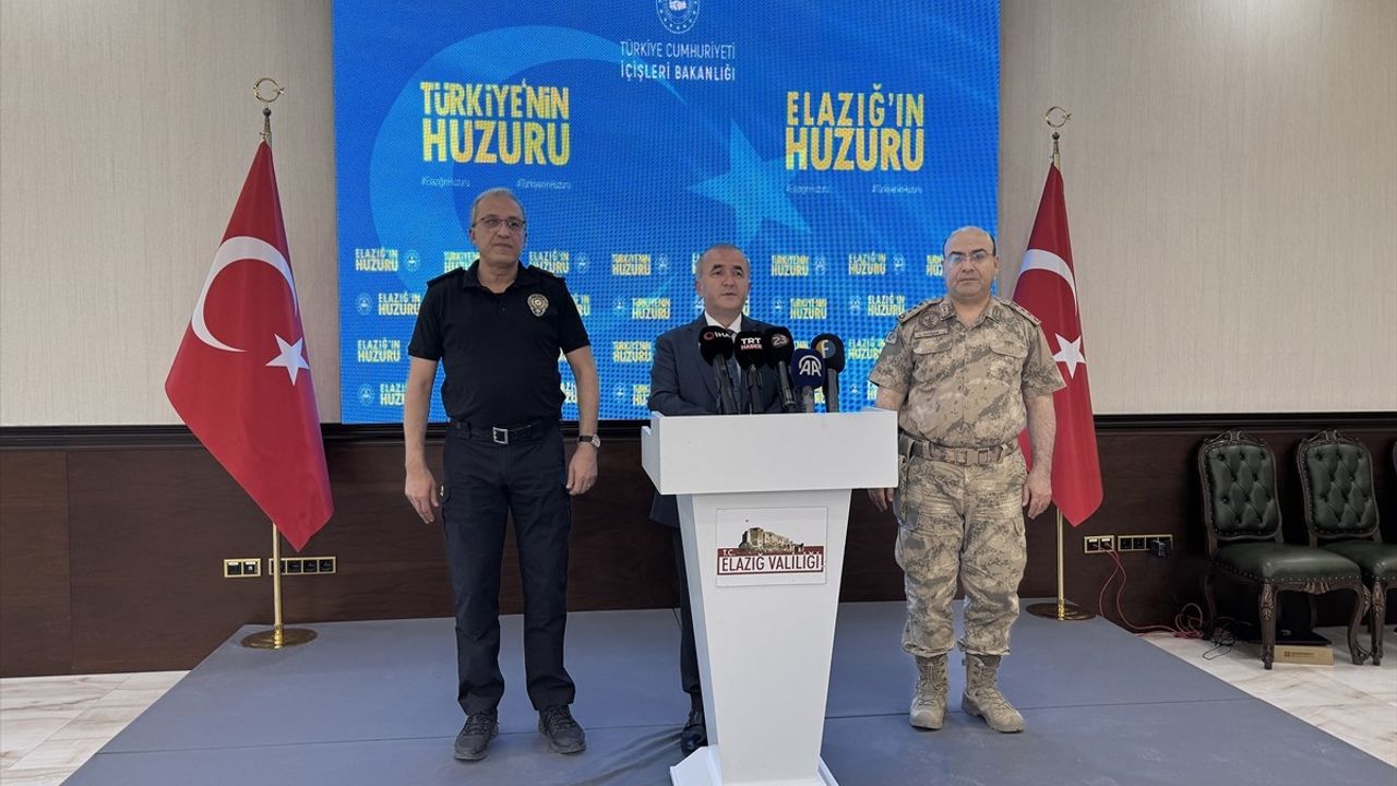 Elazığ'da Güvenlik Bilgilendirme Toplantısı Gerçekleştirildi