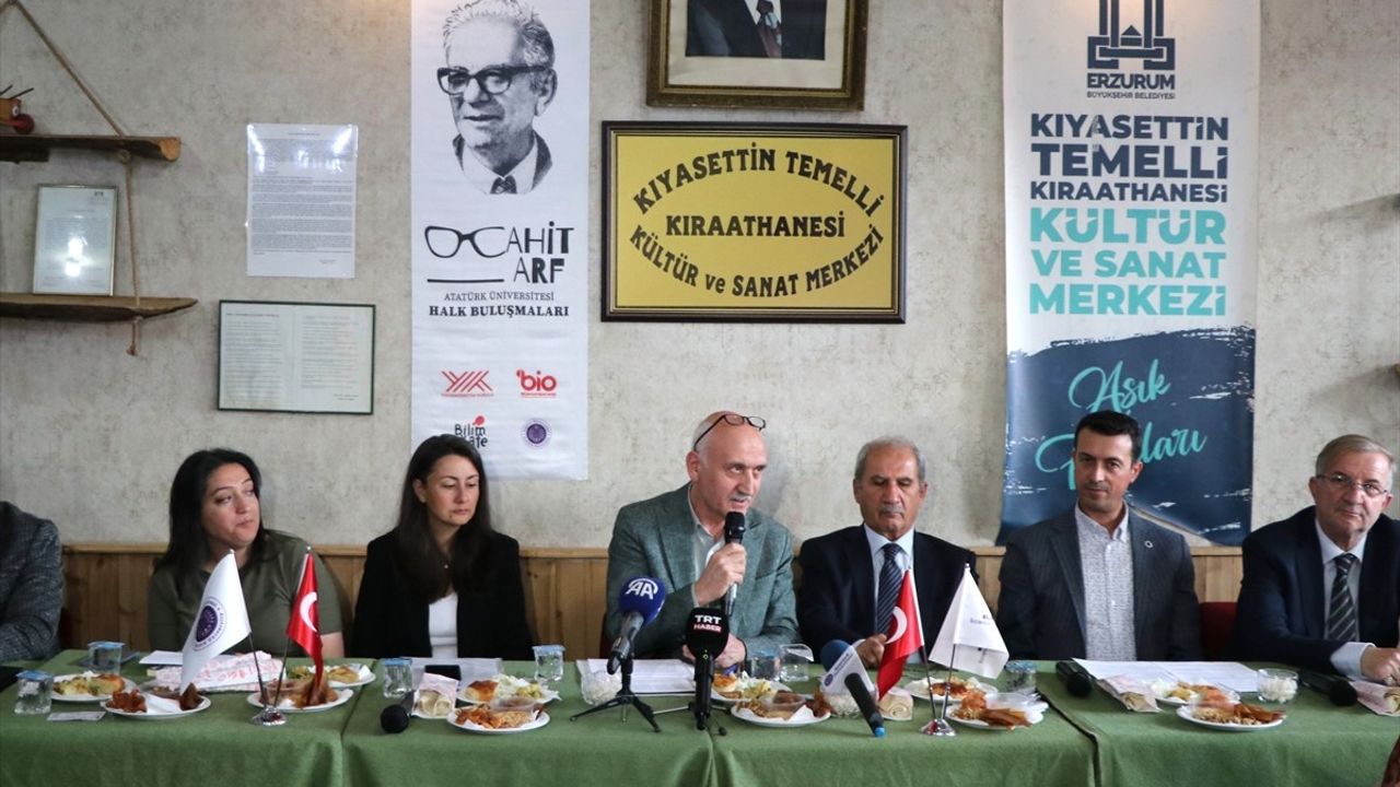Erzurum'da Bilim ve Kültür Sohbeti Etkinliği