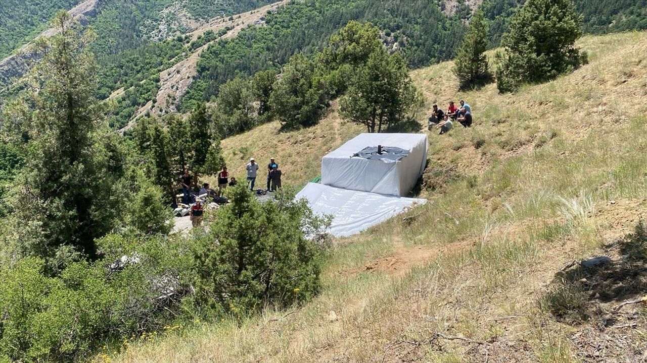 Erzurum Oltu'da Taş Ocağında Göçük