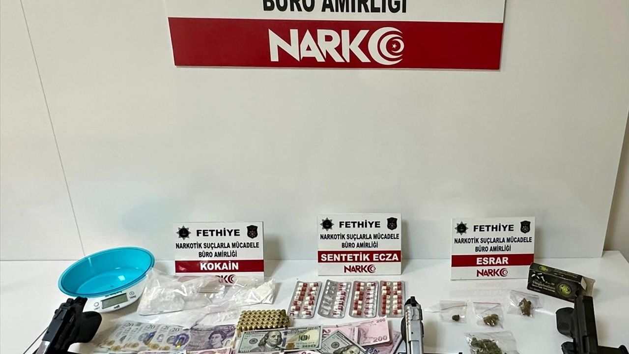 Fethiye'de Uyuşturucu Operasyonu: 5 Tutuklama
