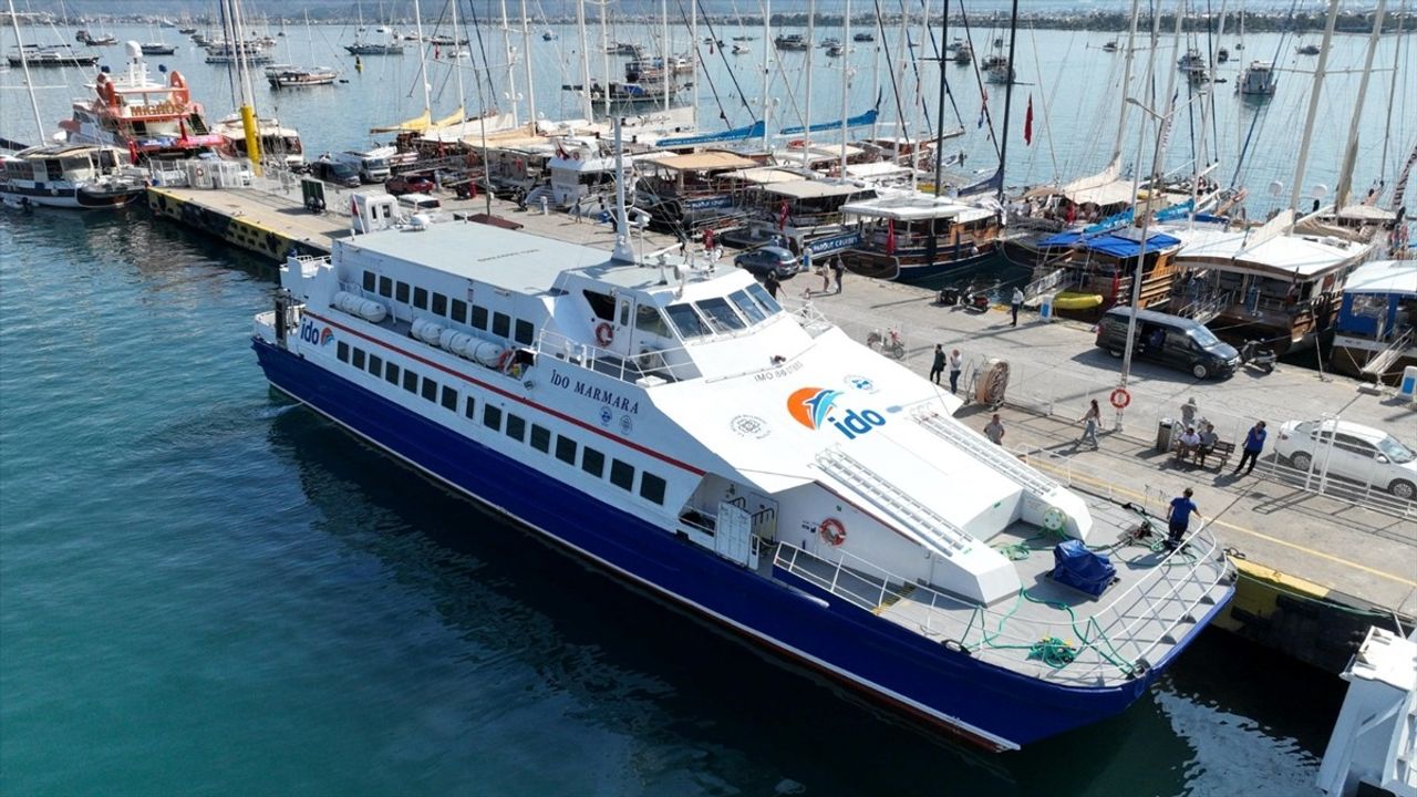 Fethiye-Rodos Deniz Otobüsü Seferleri Başladı