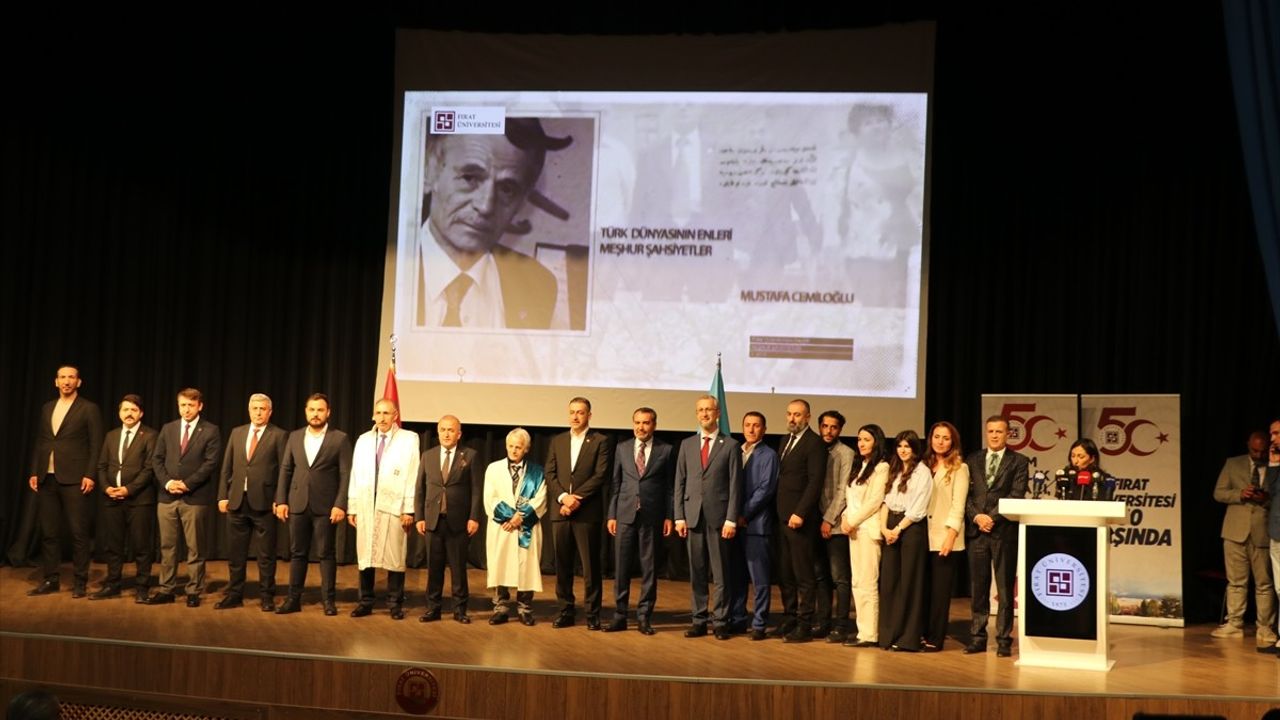 Fırat Üniversitesi'nden Kırım Tatar Liderine Fahri Doktora