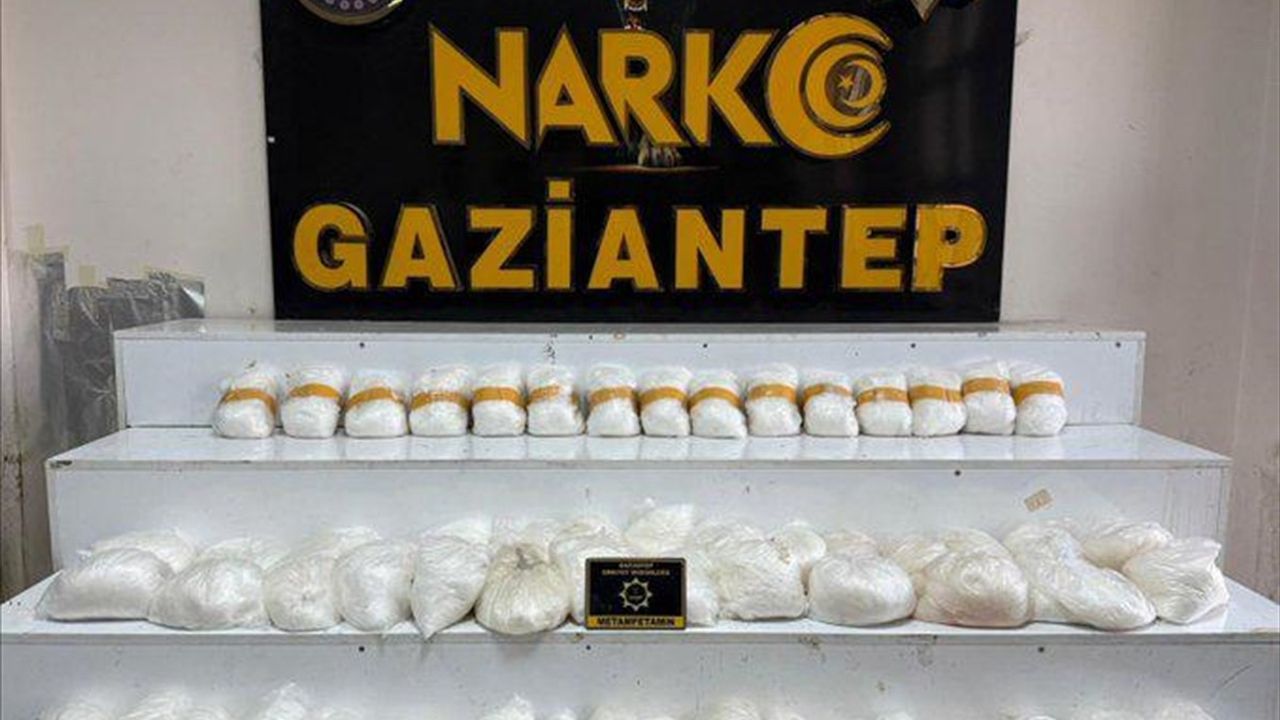 Gaziantep'te Uyuşturucu Operasyonu: İki Şüpheli Tutuklandı