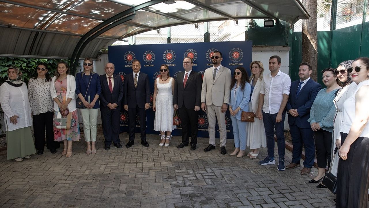 Gümülcine Başkonsolosluğu'nda Geleneksel Bayramlaşma Töreni