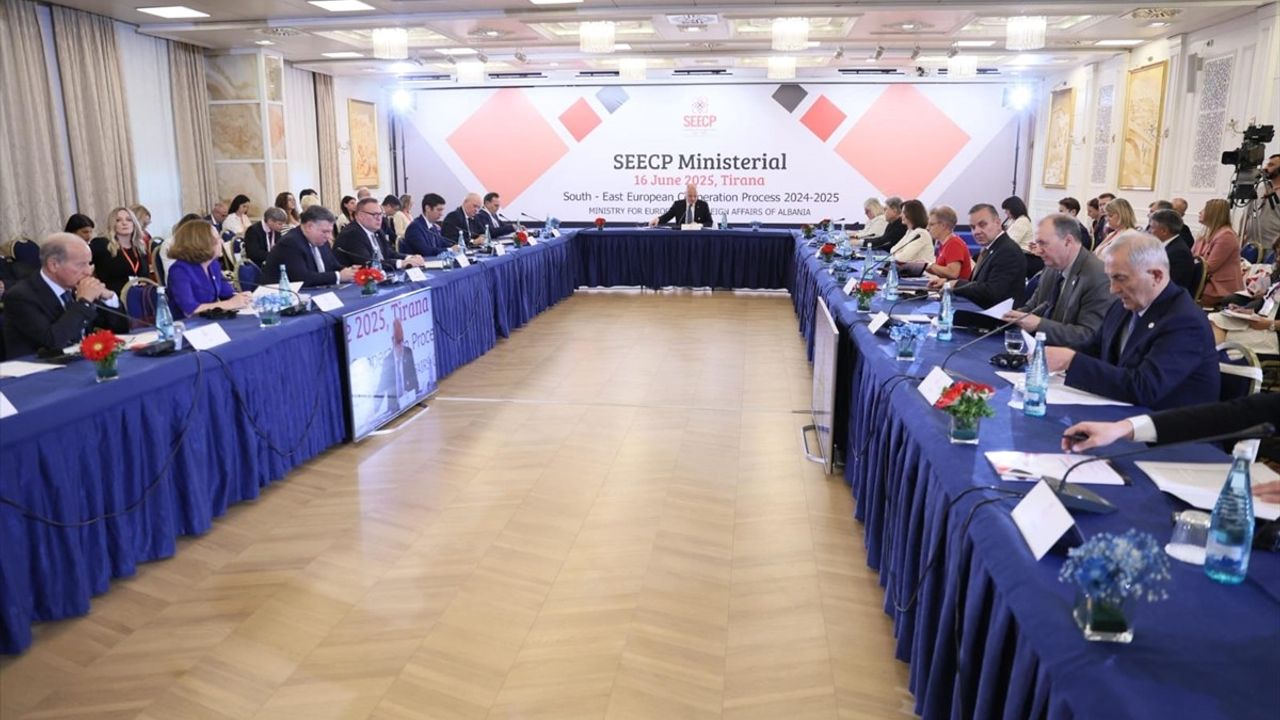 Güneydoğu Avrupa İşbirliği Süreci Dışişleri Bakanları Toplantısı Tiran'da
