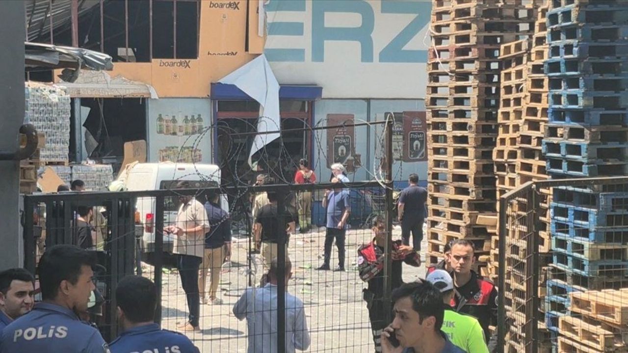Güngören'de Tekstil Atölyesinde Patlama Olayı