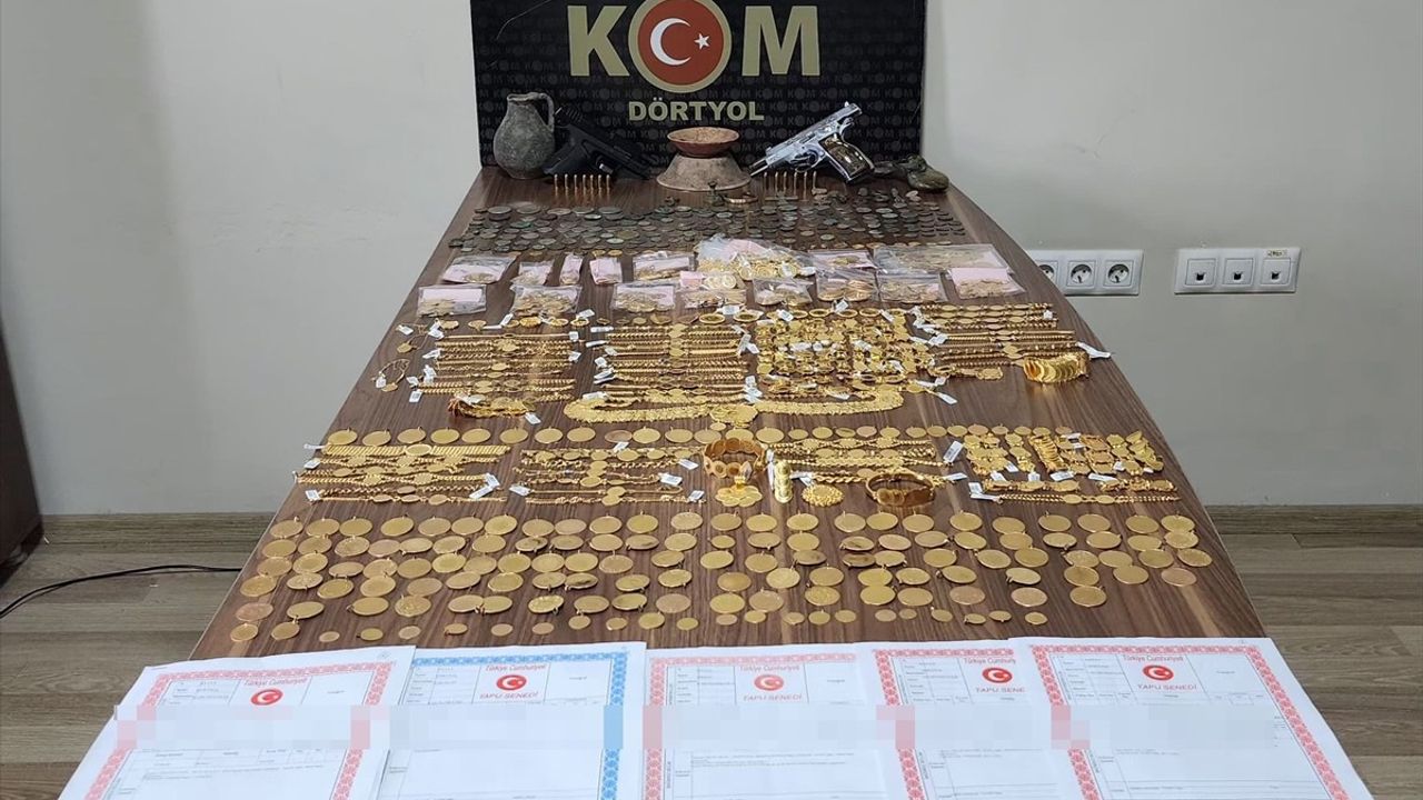 Hatay'da Düşük Ayarlı Altın Operasyonu