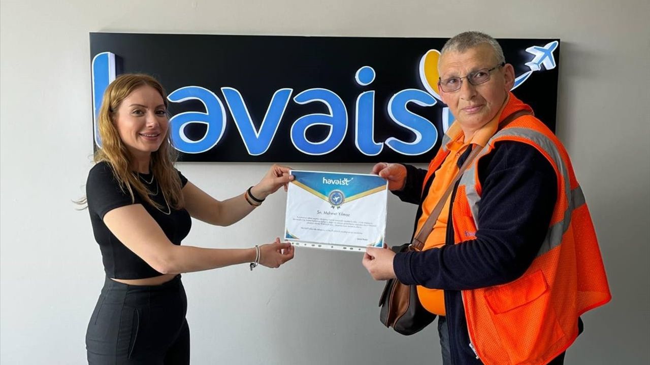 Havaist Personeli Örnek Davranış Gösterdi