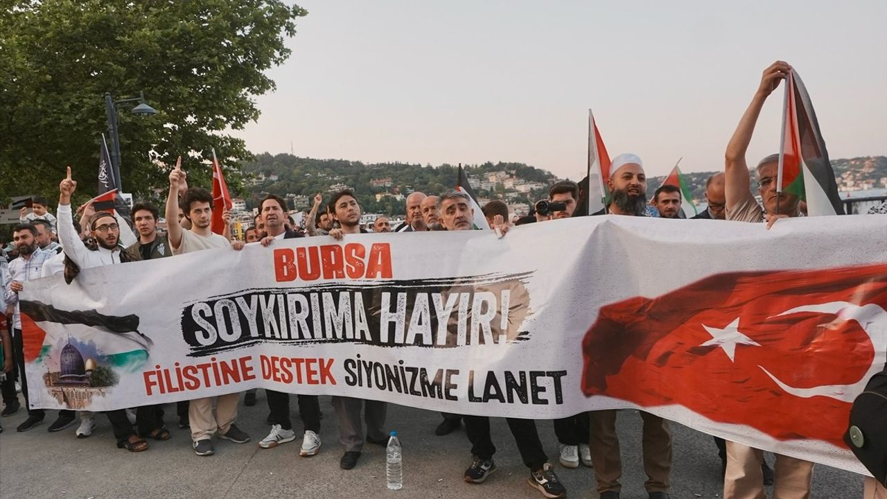 İstanbul'da Gazze İçin Nöbet Eylemi Sona Erdi
