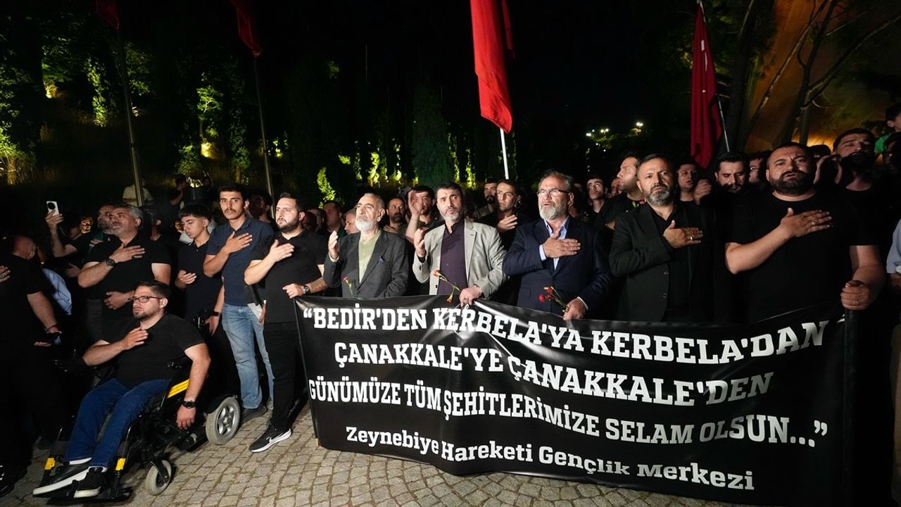 İstanbul'da Hazreti Hüseyin Anma Programı
