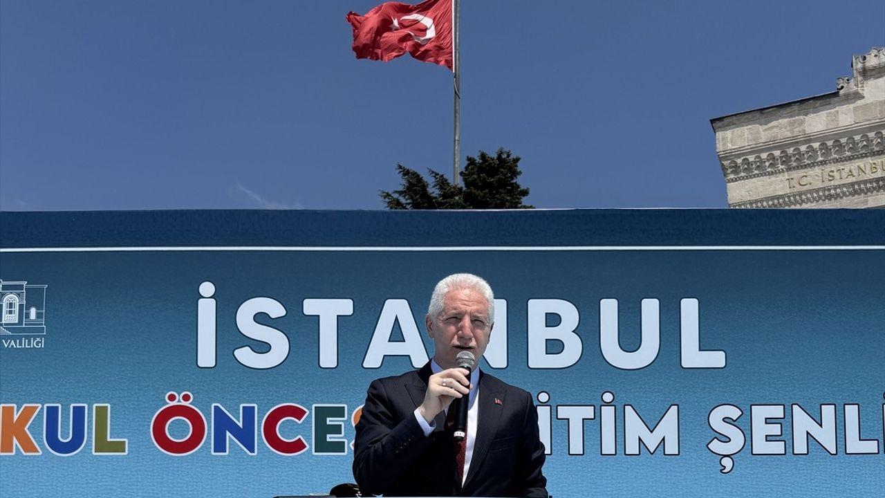 İstanbul'da 'Okul Öncesi Eğitim Şenliği' Coşkusu