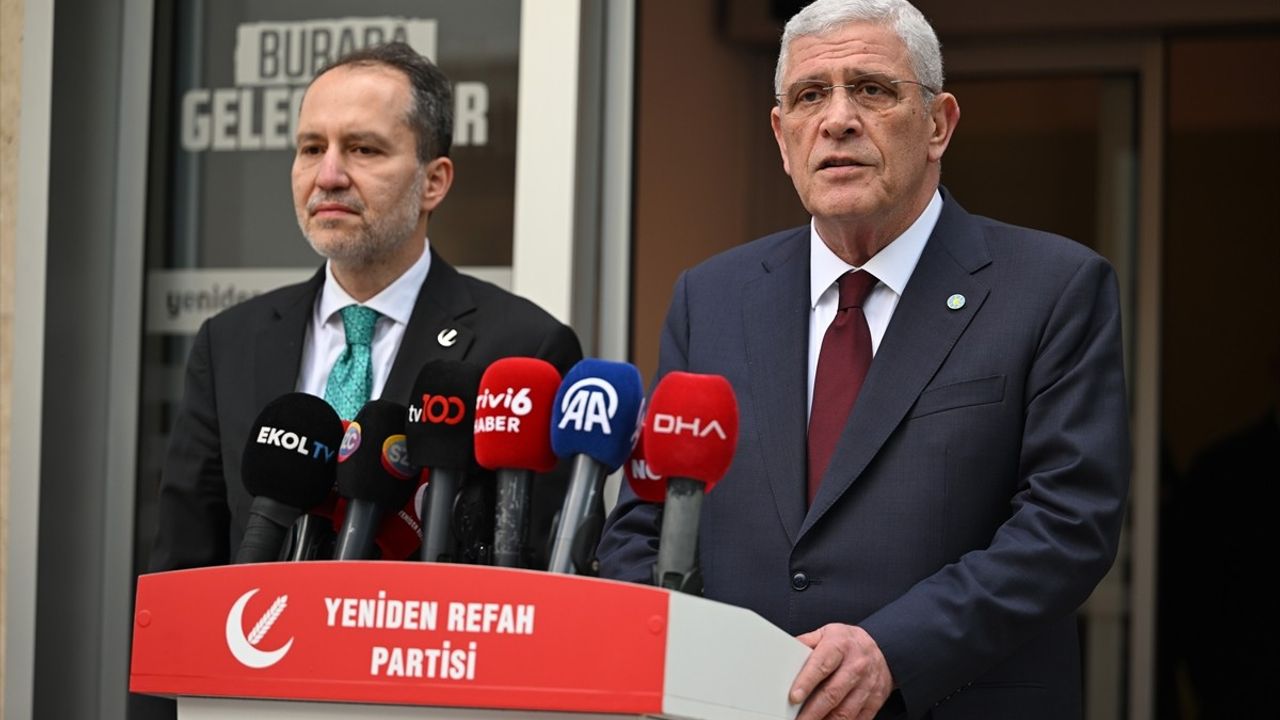 İYİ Parti ve Yeniden Refah Partisi'nin Ortak Görüşmesi: Türkiye'nin Milli Birliği Vurgusu
