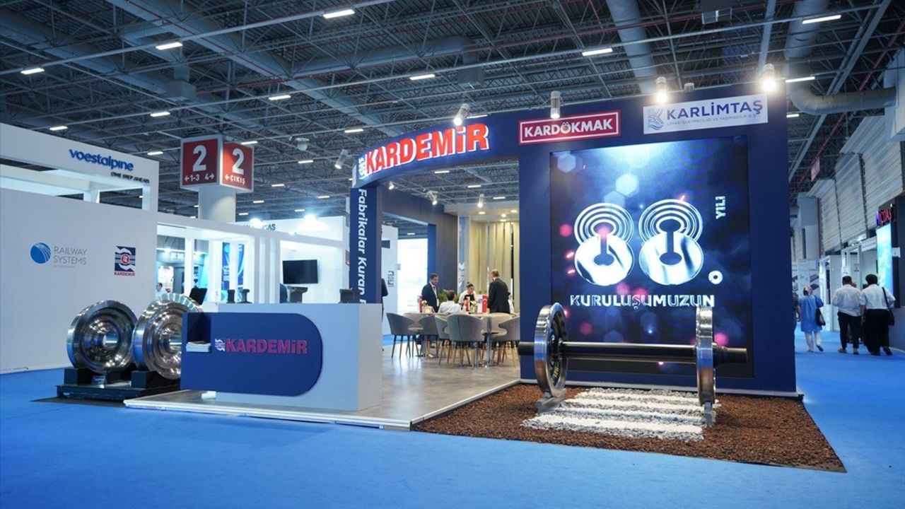 KARDEMİR, 11. Eurasia Rail Fuarı'nda Yer Aldı