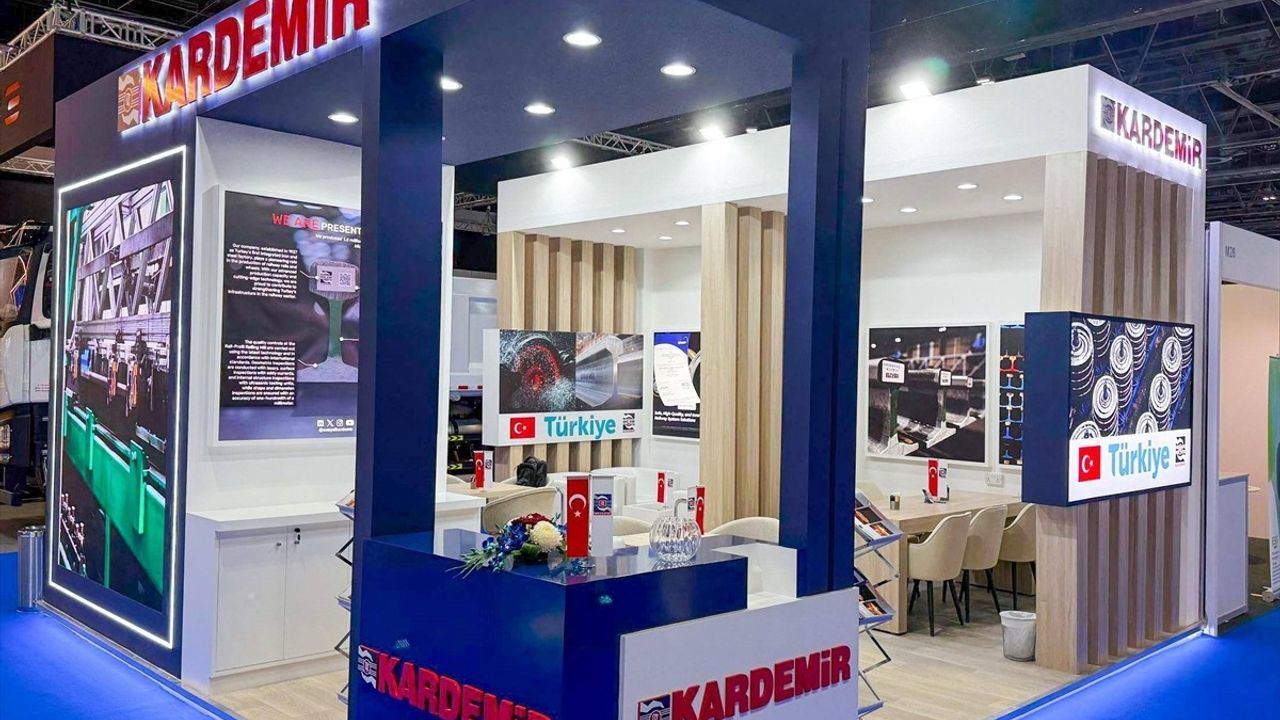 KARDEMİR, Middle East Rail 2025 Fuarı'nda Yer Aldı