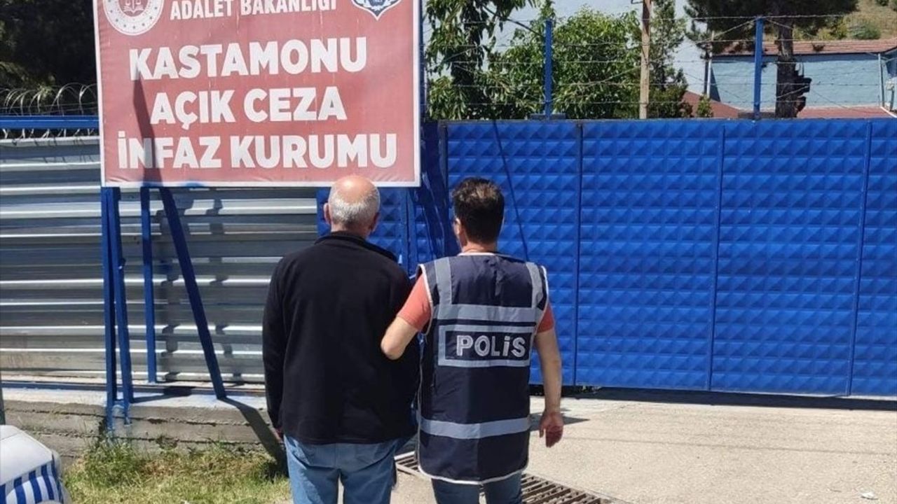 Kastamonu'da Firari Hükümlü Ele Geçirildi