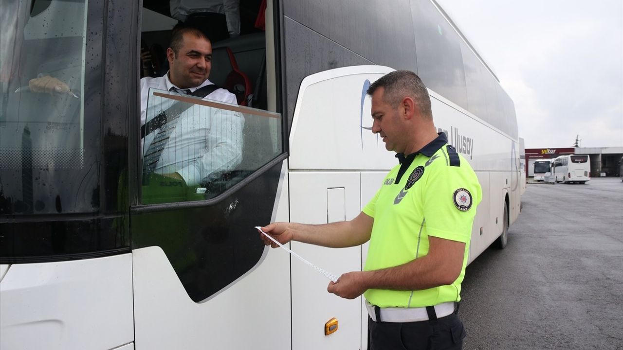 Kayseri'de Kurban Bayramı Öncesi Trafik Denetimi