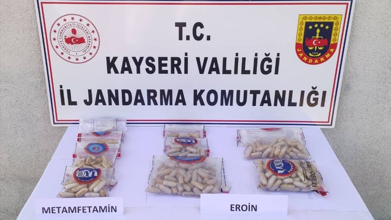 Kayseri'de Uyuşturucu Kaçakçılığı: 3 Şüpheli Tutuklandı