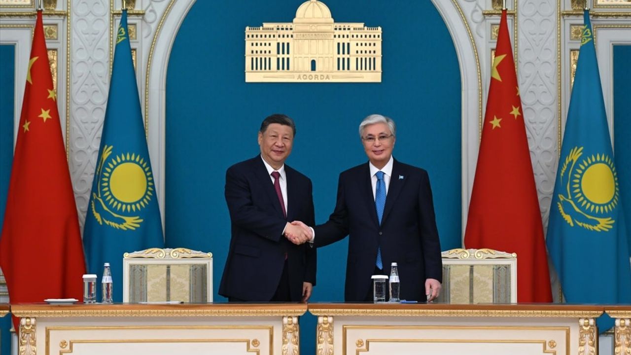 Kazakistan ve Çin Arasında 24 Yeni İşbirliği Belgesi İmzalandı